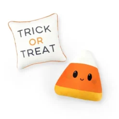 2pk Mini Decor Pillows Candy Corn And Treat Or Trick - Bullseye's Playground™ -Home Decor Discounts GUEST 08cd9878 135f 418a 83e8 c997364742d1