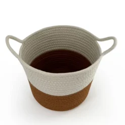 Rope Basket Off-White - Bullseye's Playground™