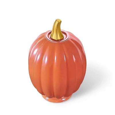 Glass Iridescent Pumpkins Orange - Bullseye's Playground™ 3 Glass Iridescent Pumpkins Orange - Bullseye's Playground™
