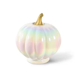 Glass Iridescent Pumpkins White - Bullseye's Playground™ 7 Glass Iridescent Pumpkins White - Bullseye's Playground™ -Home Decor Discounts GUEST 269fc035 bc5d 4c65 9985 edef686e3d0b