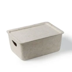 Felt Storage With Lid Beige - Bullseye's Playground™ -Home Decor Discounts GUEST 2ce9dc19 232d 43fe 854e 55b02fa73276