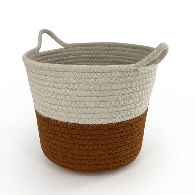 Rope Basket Off-White - Bullseye's Playground™ 4 Rope Basket Off-White - Bullseye's Playground™ - Image 2