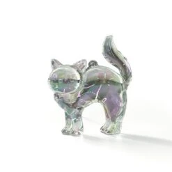 Iridescent Figural Cat - Bullseye's Playground™ 7 Iridescent Figural Cat - Bullseye's Playground™ -Home Decor Discounts GUEST 4c5fe4e4 f317 4b46 9e11 ad62cc7ecf3f