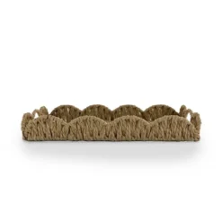 Woven Breakfast Tray Scalloped - Bullseye's Playground™ -Home Decor Discounts GUEST 99cd5aaa 00e7 4d28 b255 d9862787639c