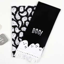 2pk Dishtowels Boo Ghost - Bullseye's Playground™ -Home Decor Discounts GUEST b33f11c6 81cd 4b48 851d 66b09acd4d40