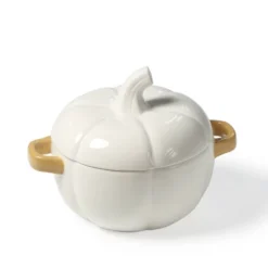 Ceramic Cocotte White - Bullseye's Playground™ -Home Decor Discounts GUEST b36e2a9b 03d1 489f 8f3b cb86b0b5a45b