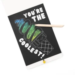 Scratch Art Book Food Craft Activity Kit - Bullseye's Playground™