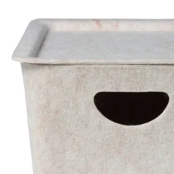 Felt Storage With Lid Beige - Bullseye's Playground™ -Home Decor Discounts GUEST c27721fe 67e0 4b8f 8467 eef070c8eb99