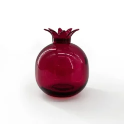 Novelty Glass Bud Vase Burgundy - Bullseye's Playground™ -Home Decor Discounts GUEST c8204e2d 2b45 4176 a074 74374a907958