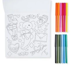 Kids' Coloring Book With Markers Sweet Treat - Bullseye's Playground™