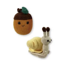 2ct Crochet Kit Acorn/Snail - Bullseye's Playground™ -Home Decor Discounts GUEST f47b9421 6250 405c af63 df9c9bdf6515