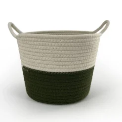 Rope Basket Green - Bullseye's Playground™ -Home Decor Discounts GUEST f6ce1a8b 0589 4dc4 85fd e098d7a03873