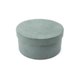 Large Velvet Storage Box Teal - Bullseye's Playground™